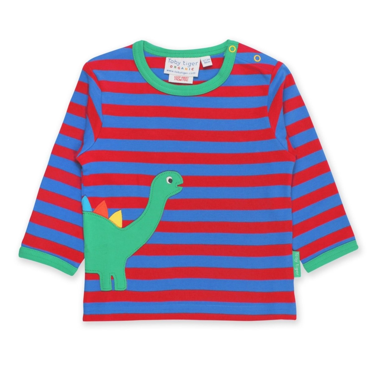 Dino appliqué long sleeve top - Borro - rent baby kids clothes