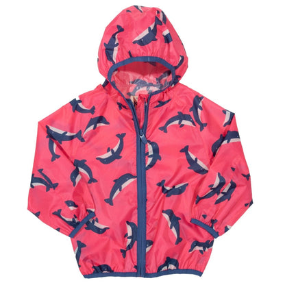 Dolphin puddlepack jacket - Borro - rent baby kids clothes