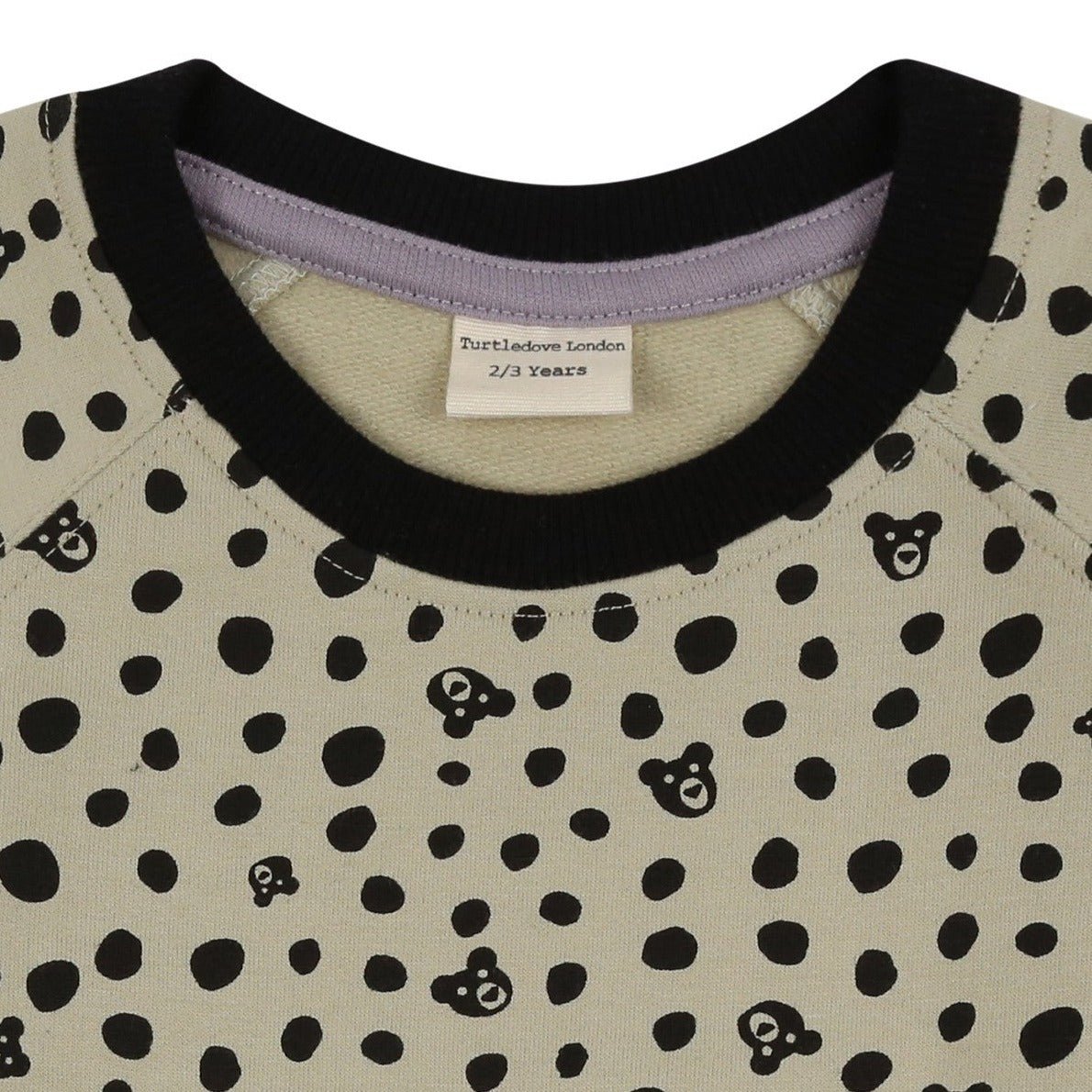 Dotty bear print sweatshirt - Borro - rent baby kids clothes