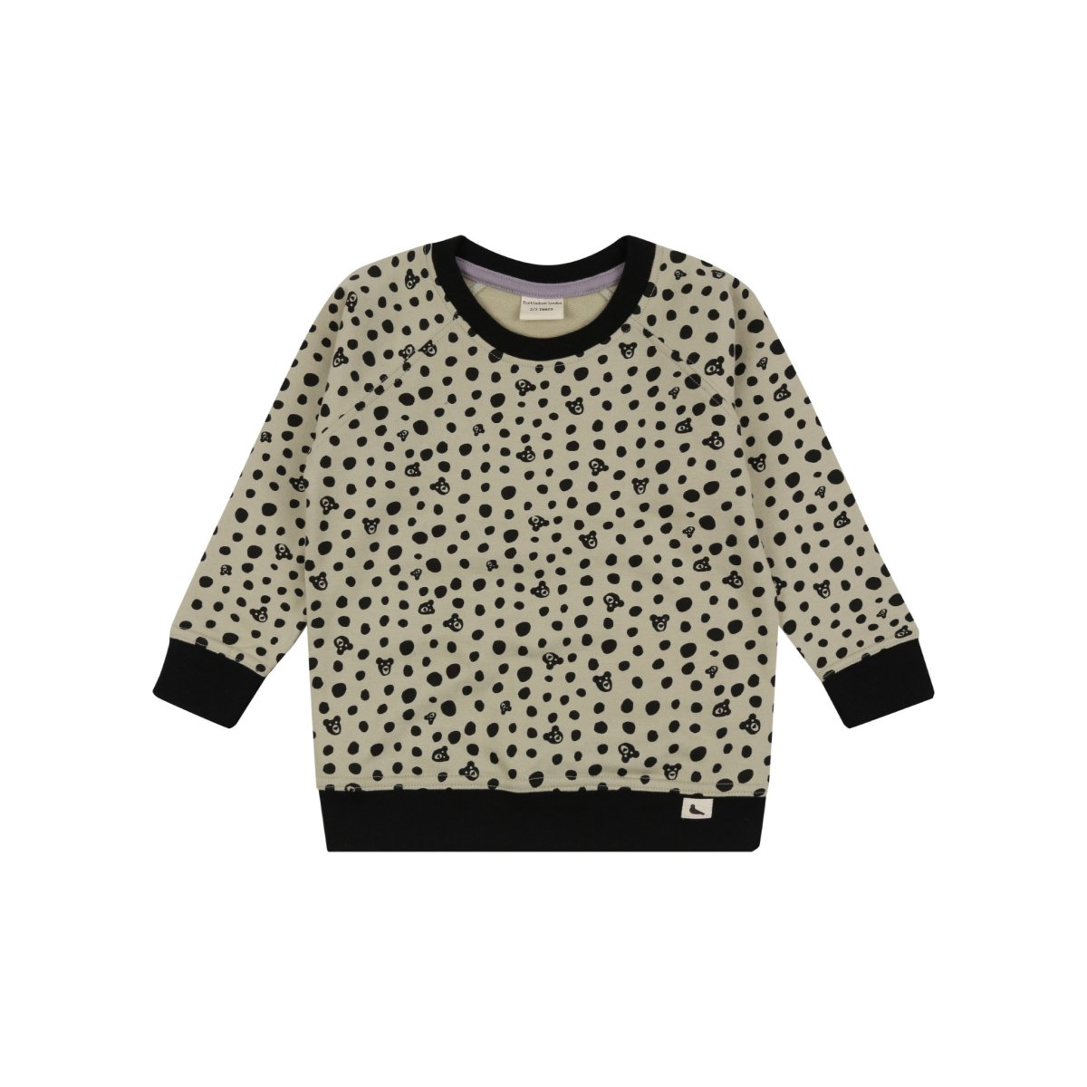 Dotty bear print sweatshirt - Borro - rent baby kids clothes