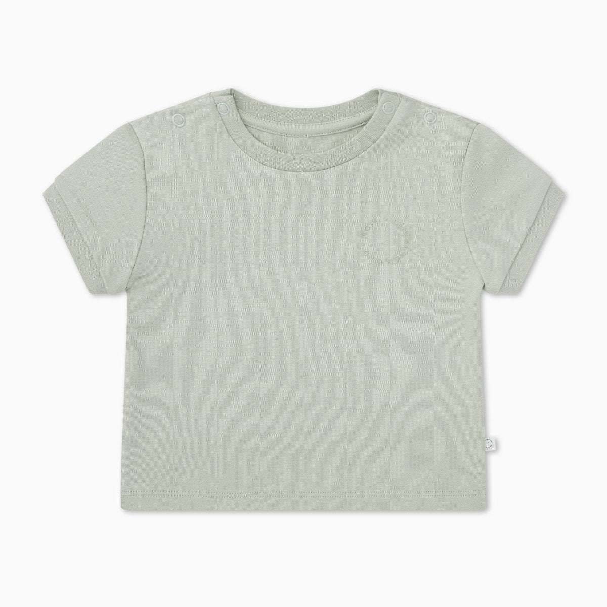 Drop shoulder t-shirt - green - Borro - rent baby kids clothes