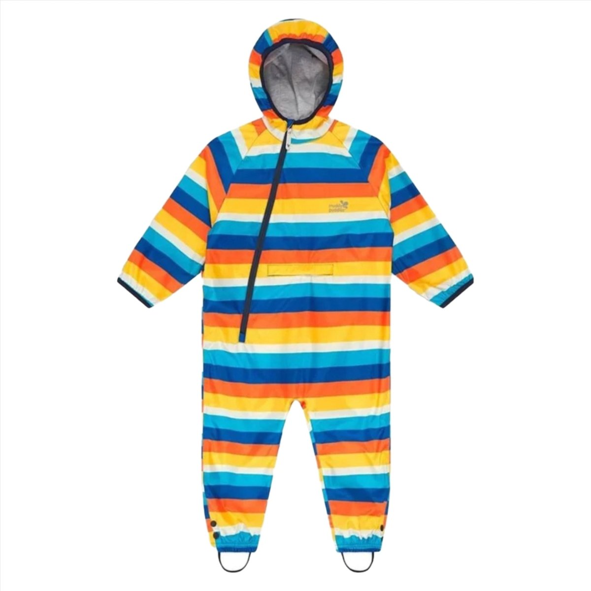 Ecolight multi stripe puddlesuit - Borro - rent baby kids clothes