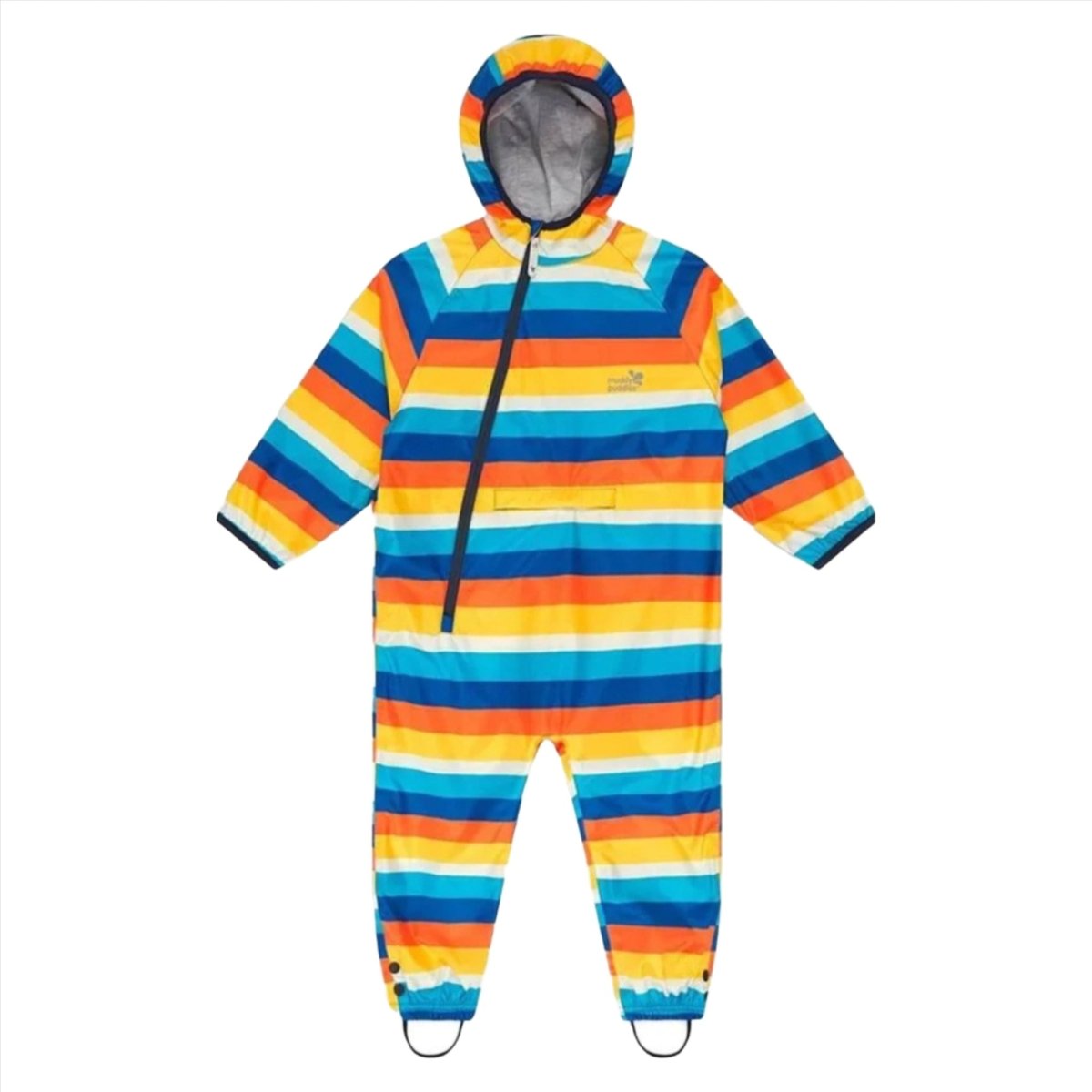 Ecolight multi stripe puddlesuit - Borro - rent baby kids clothes