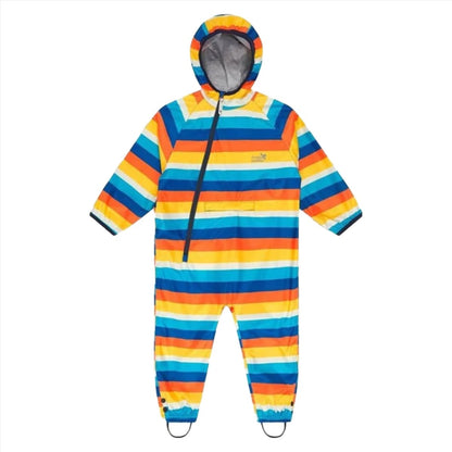 Ecolight multi stripe puddlesuit - Borro - rent baby kids clothes