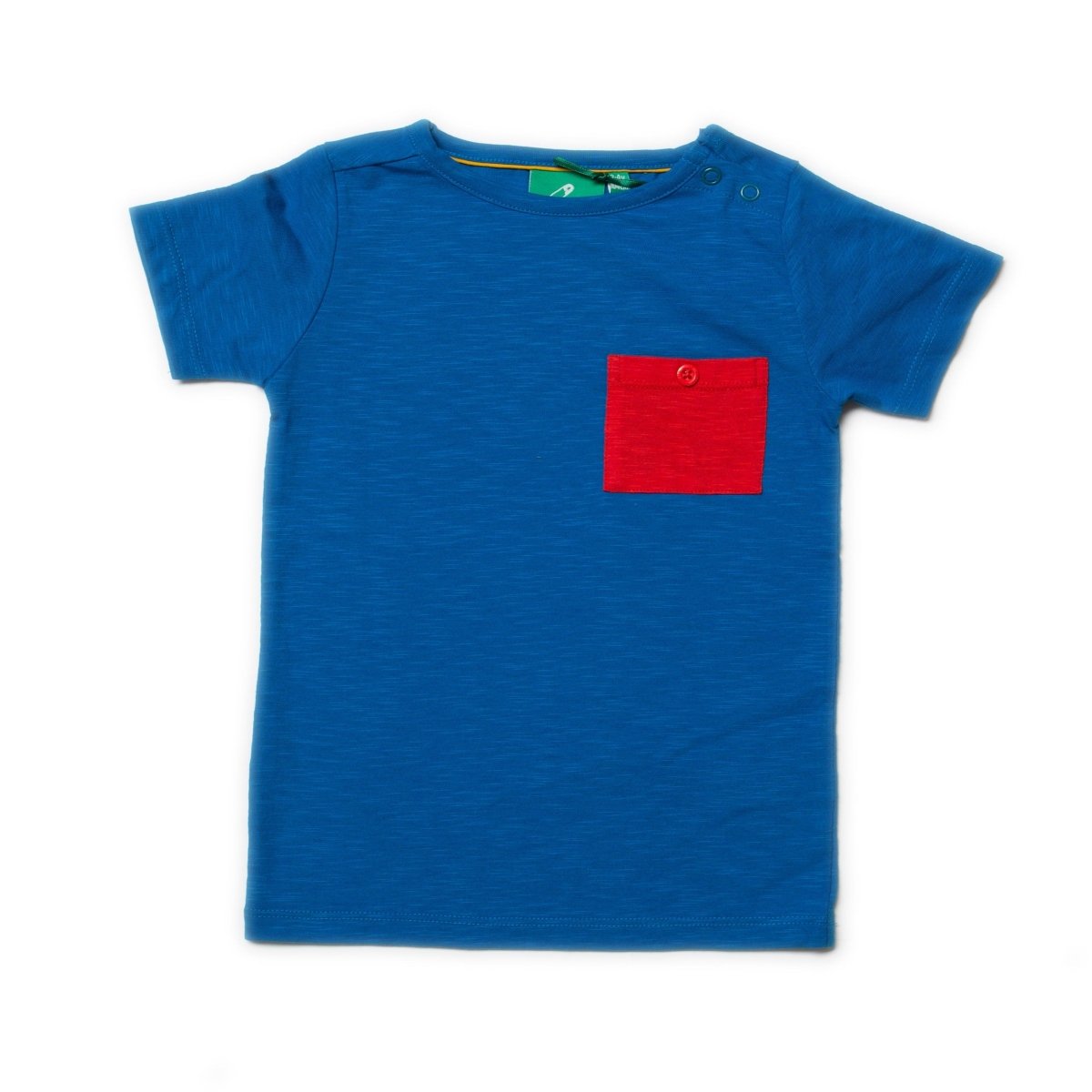 Electric blue pocket tee - Borro - rent baby kids clothes