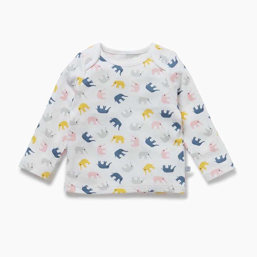 Elephant long sleeve t-shirt - Borro - rent baby kids clothes