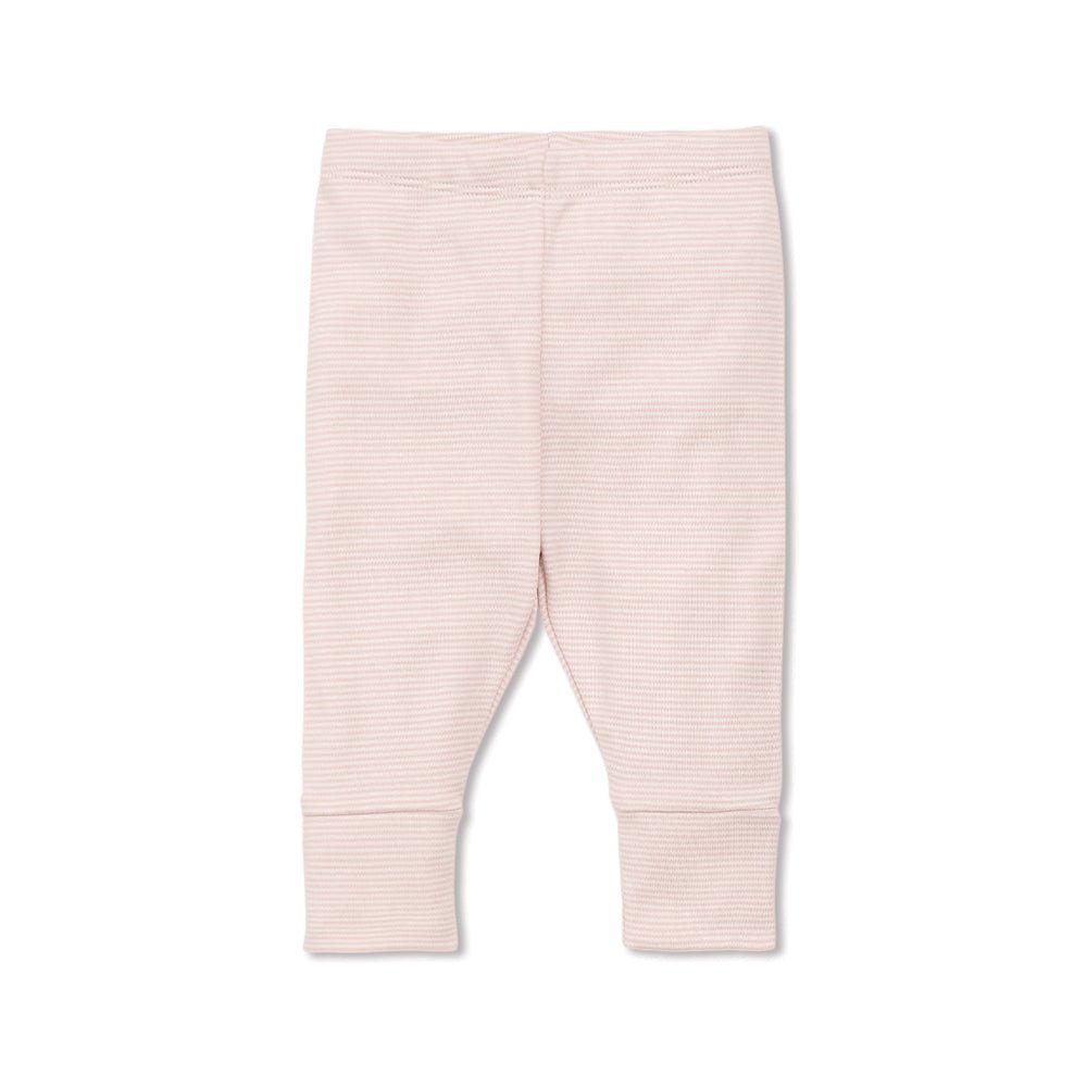 Everyday leggings - blush stripe - Borro - rent baby kids clothes