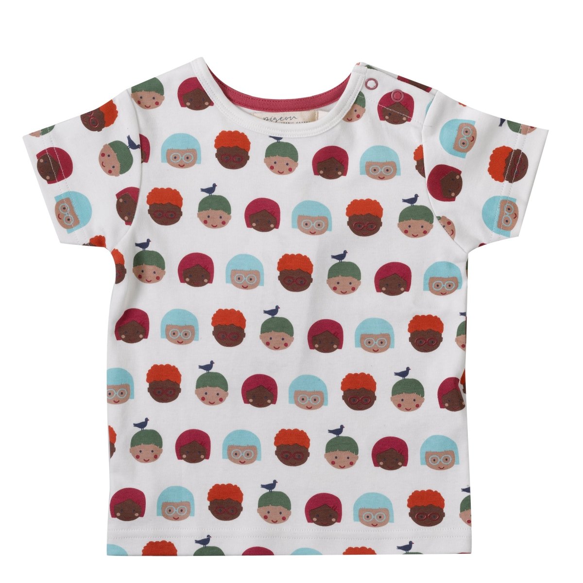 Faces t-shirt - Borro - rent baby kids clothes