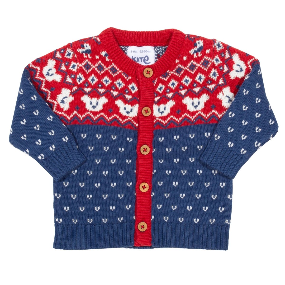 Fair Isle cardi - Borro - rent baby kids clothes