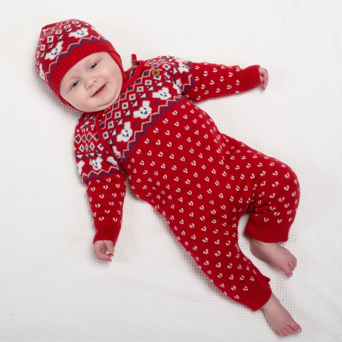 Fair Isle knit romper - Borro - rent baby kids clothes