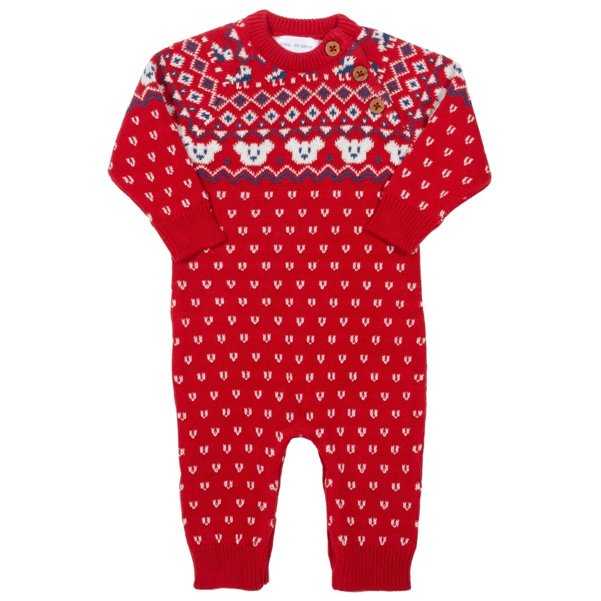 Fair Isle knit romper - Borro - rent baby kids clothes