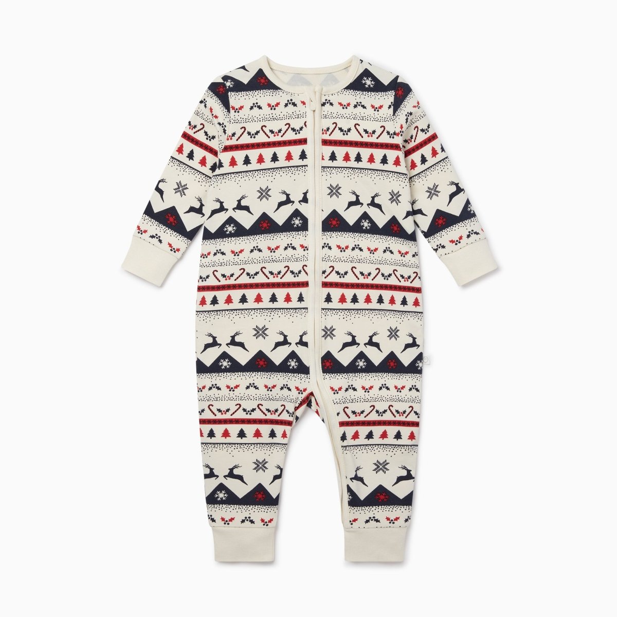 Fairisle zip sleepsuit - Borro - rent baby kids clothes