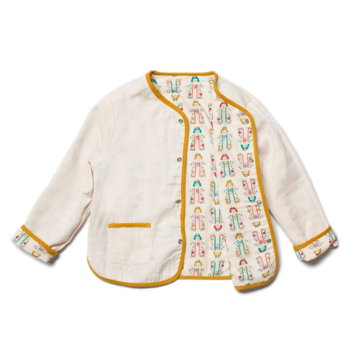 Festival dancers reversible spring jacket - Borro - rent baby kids clothes