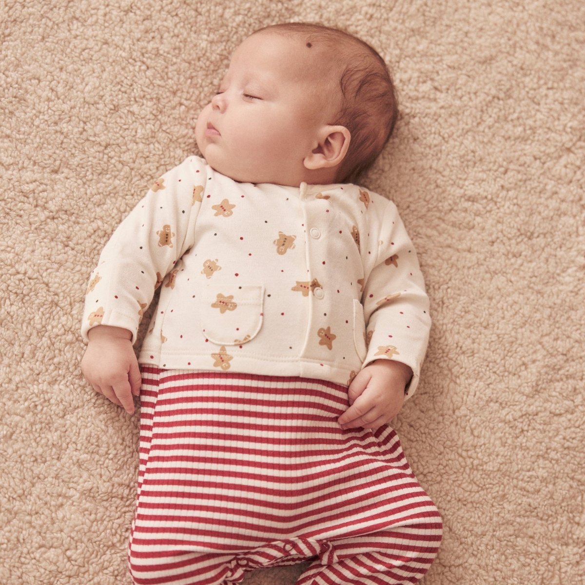 Festive sleep & play jumpsuit - Borro - rent baby kids clothes