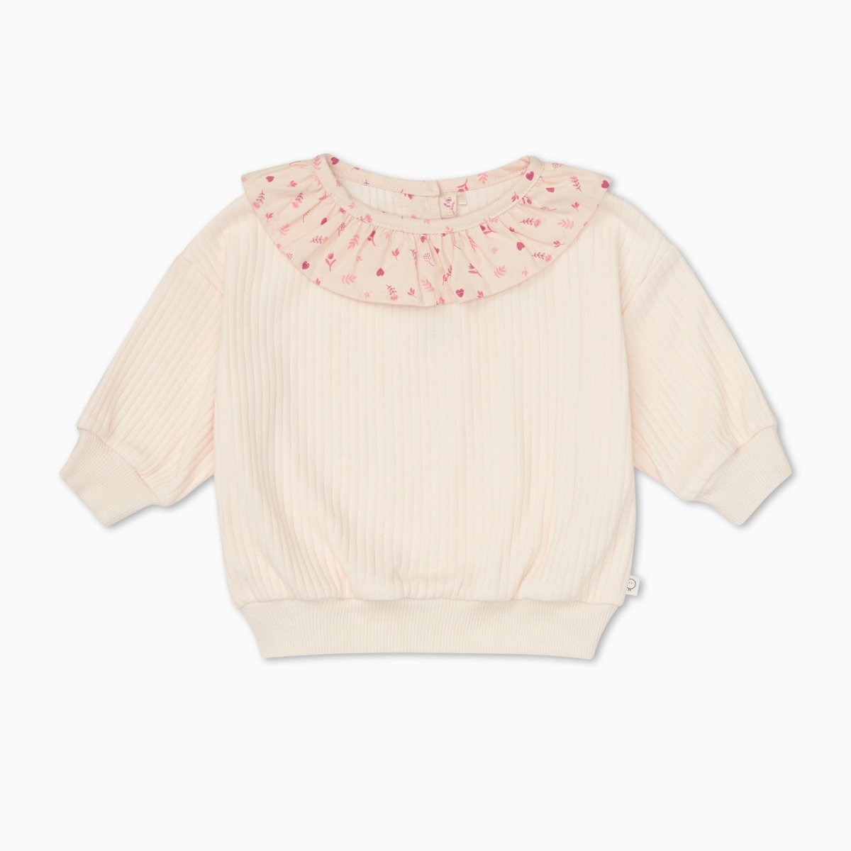 Floral frilled oversized sweatshirt - Borro - rent baby kids clothes