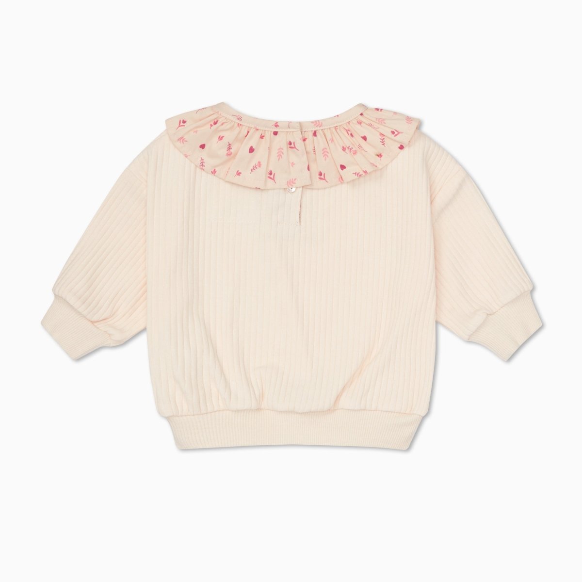 Floral frilled oversized sweatshirt - Borro - rent baby kids clothes