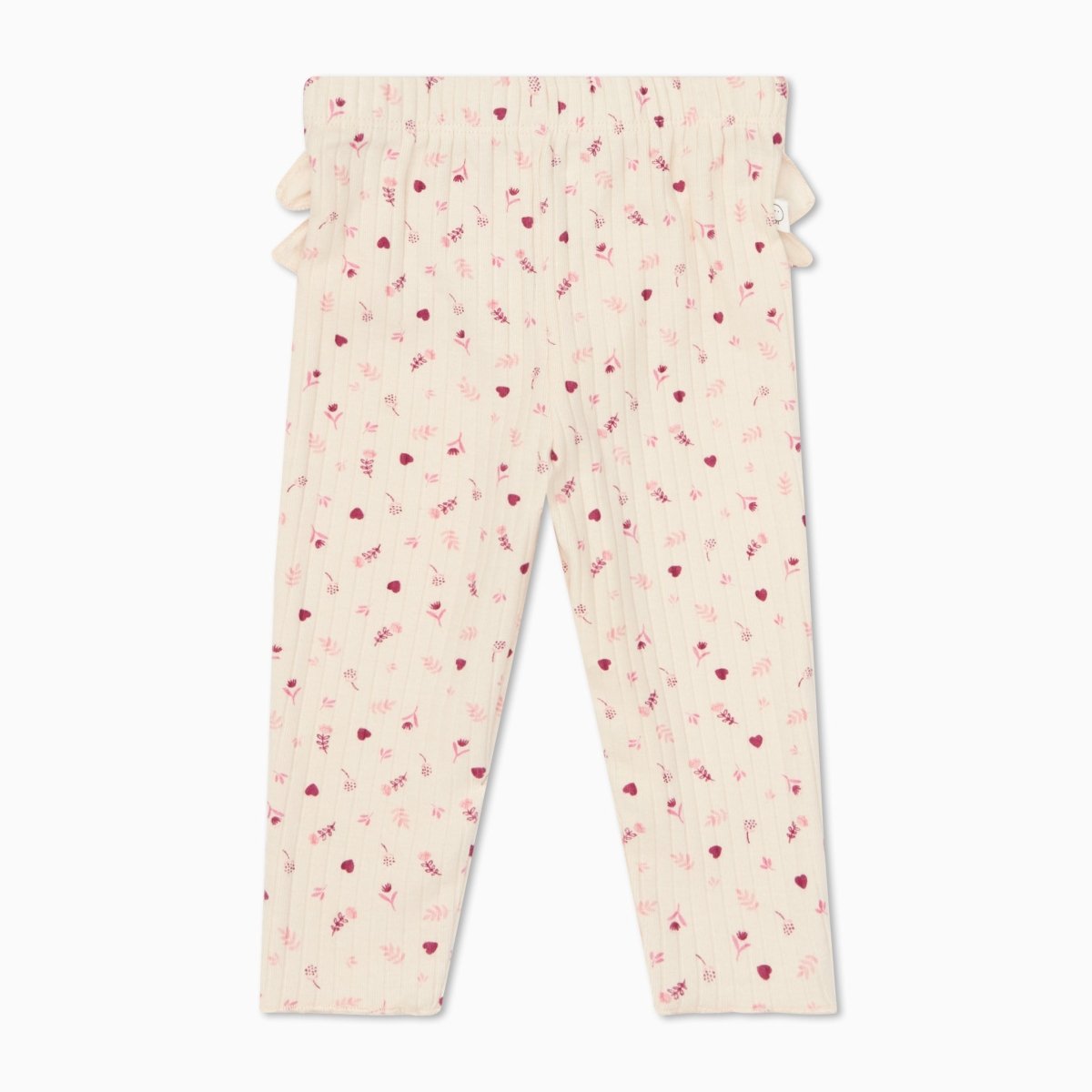 Floral ribbed frilled leggings - Borro - rent baby kids clothes