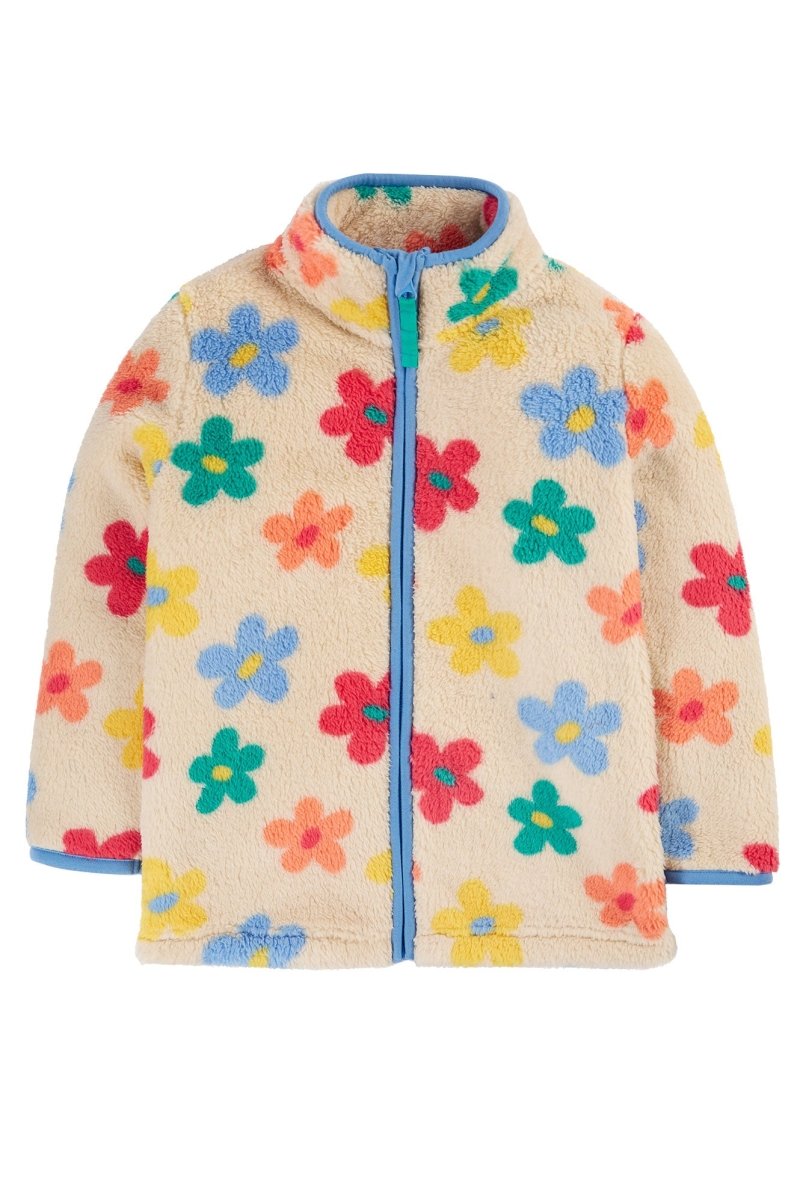 Flower pop fleece jacket - Borro - rent baby kids clothes