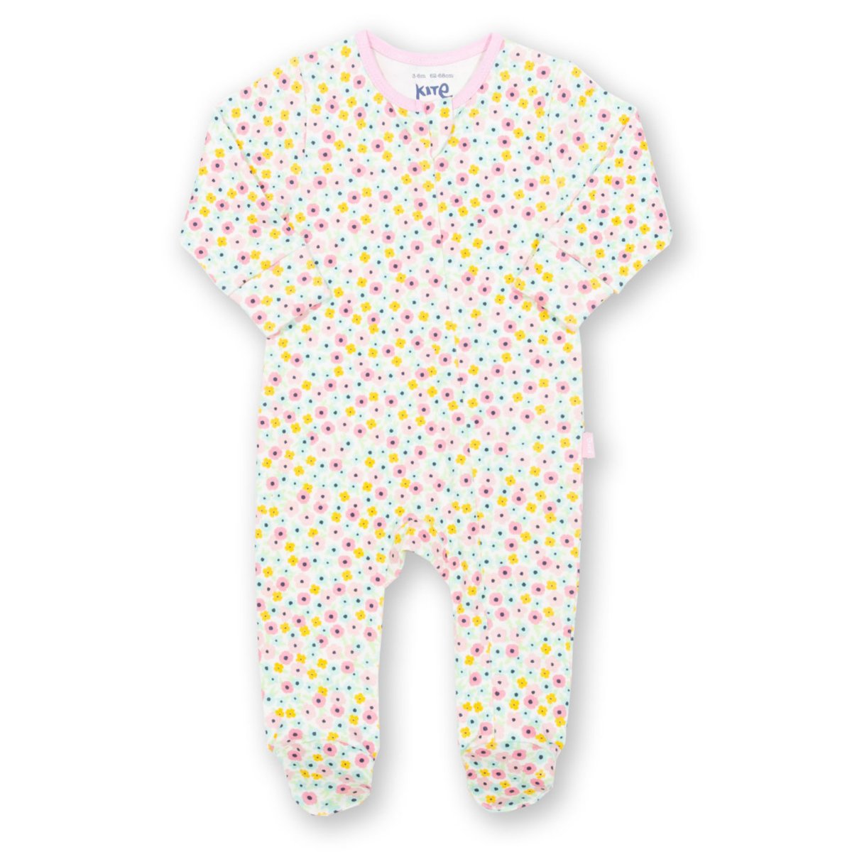 Flower time zip sleepsuit - Borro - rent baby kids clothes