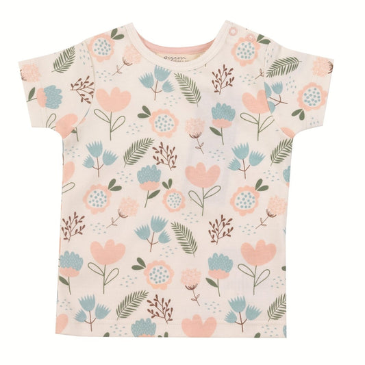 Flowers t-shirt - Borro - rent baby kids clothes