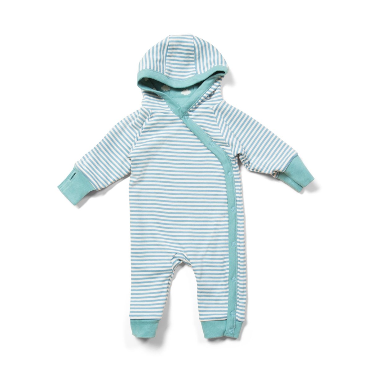 Fluffy cloud reversible snug as a bug suit - Borro - rent baby kids clothes