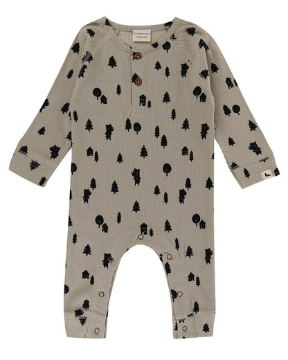 Forest bear playsuit - Borro - rent baby kids clothes