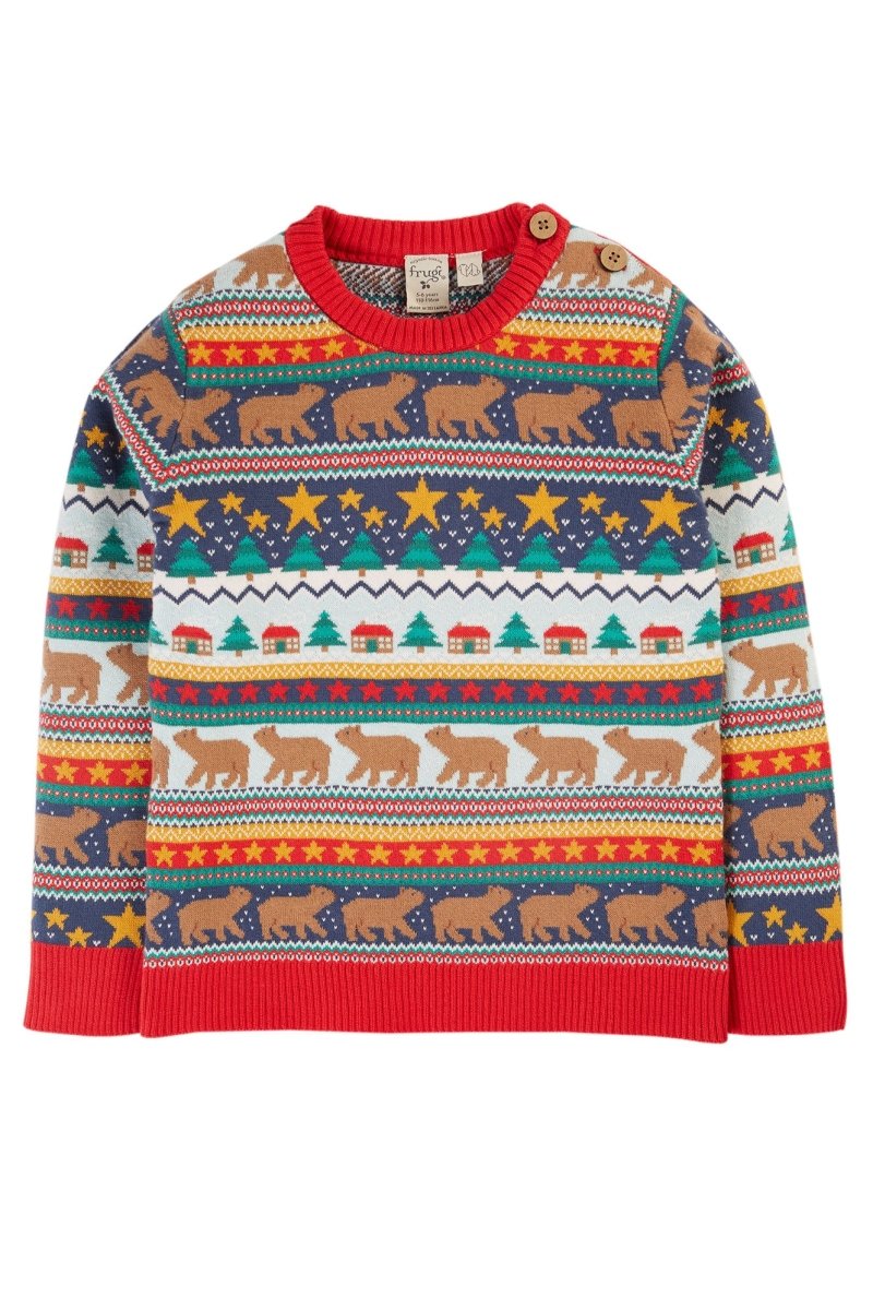 Forest fairisle jumper - Borro - rent baby kids clothes