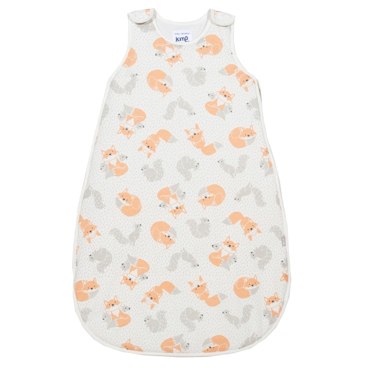 Fox and squirrel sleep bag - 2.5 tog - Borro - rent baby kids clothes