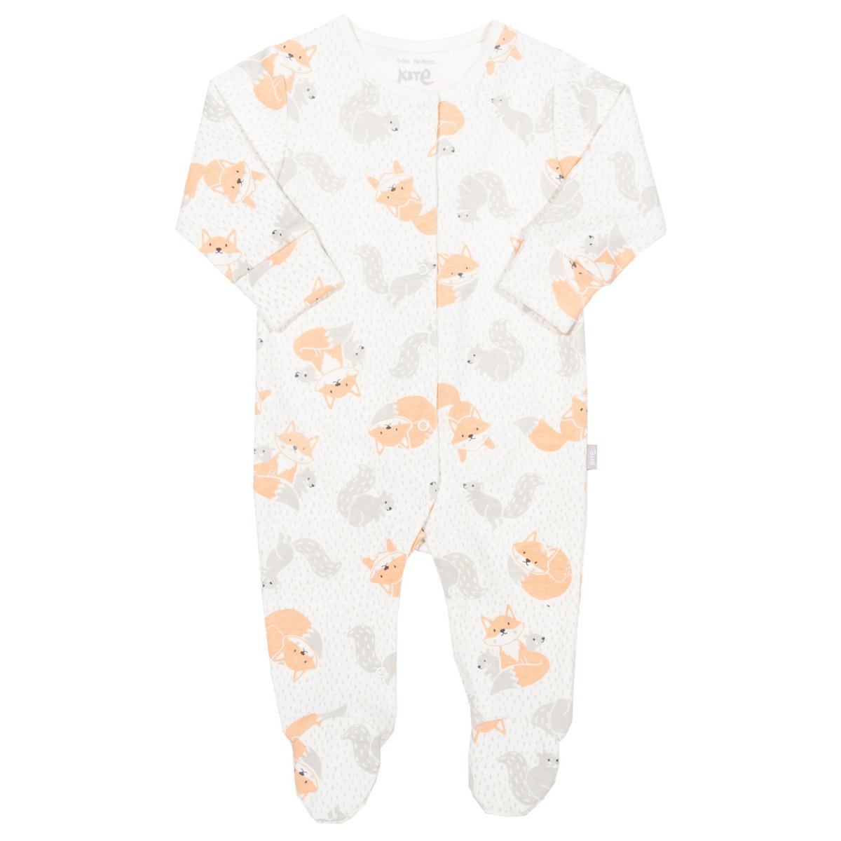 Fox and squirrel sleepsuit - Borro - rent baby kids clothes