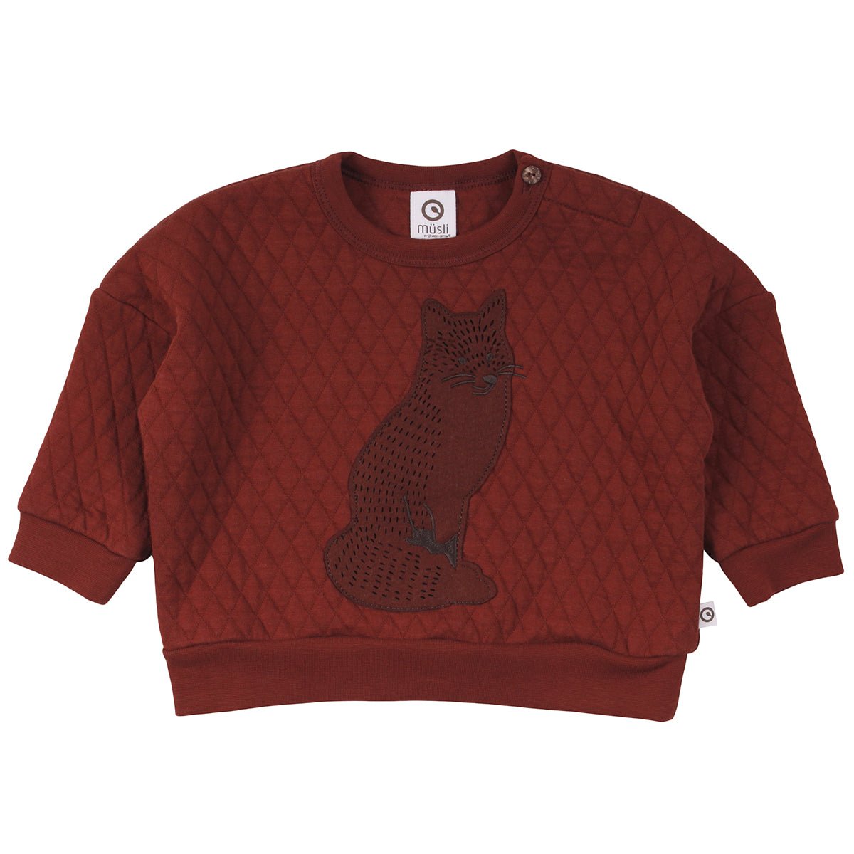 Fox quilt sweatshirt - Borro - rent baby kids clothes