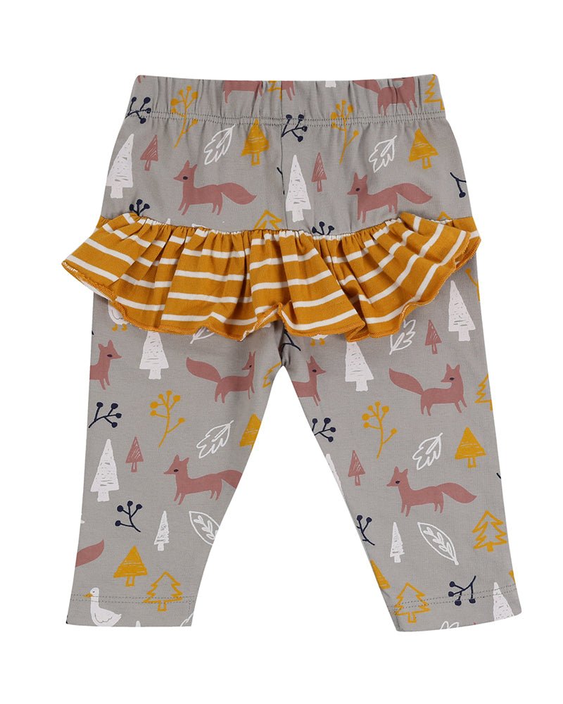 Foxes embroidered playset - Borro - rent baby kids clothes