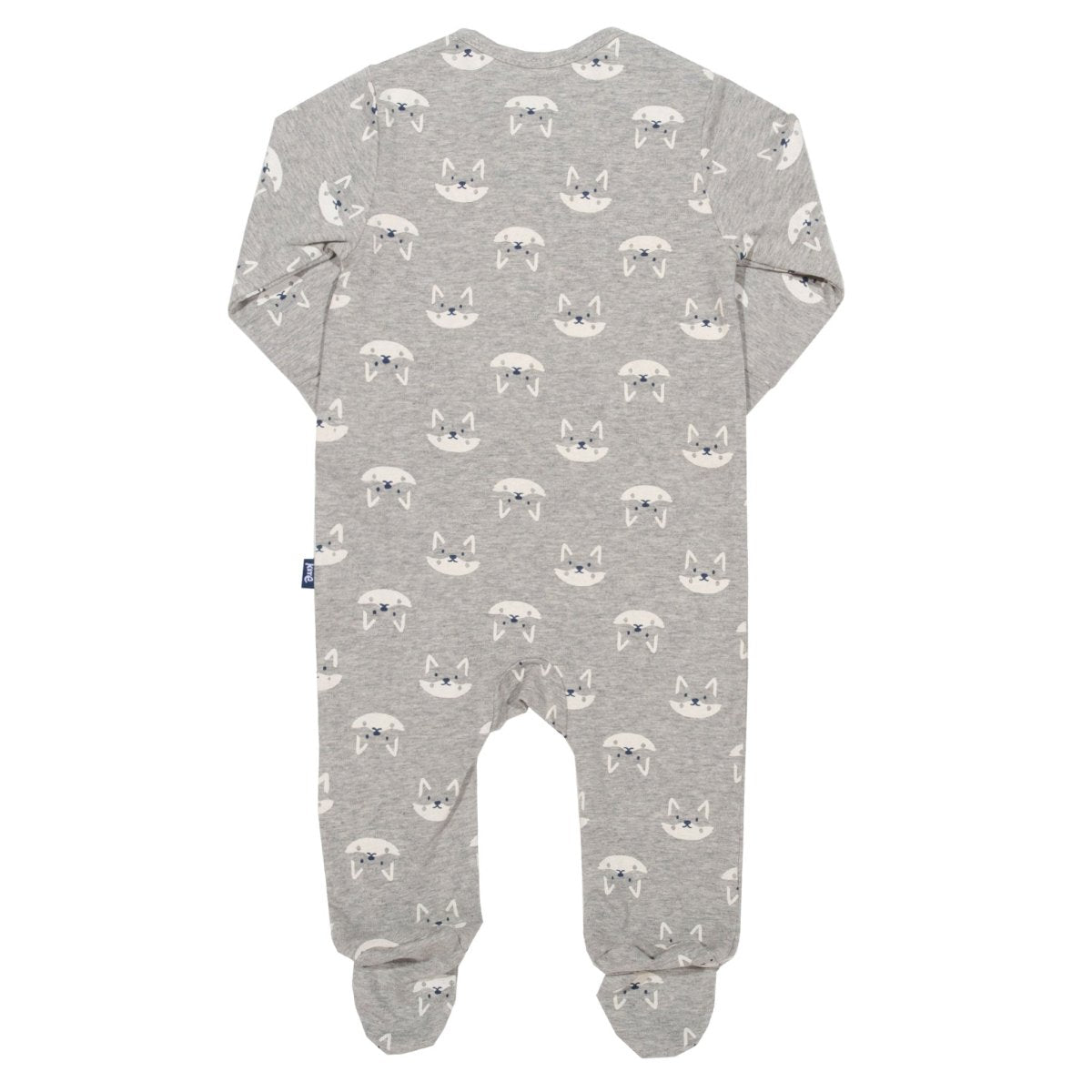 Foxy zip sleepsuit - grey - Borro - rent baby kids clothes