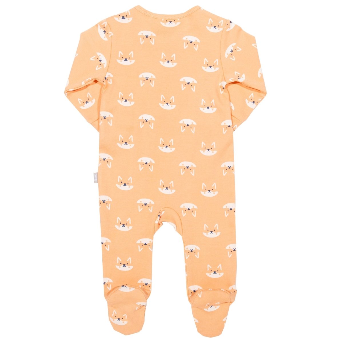 Foxy zip sleepsuit - peach - Borro - rent baby kids clothes