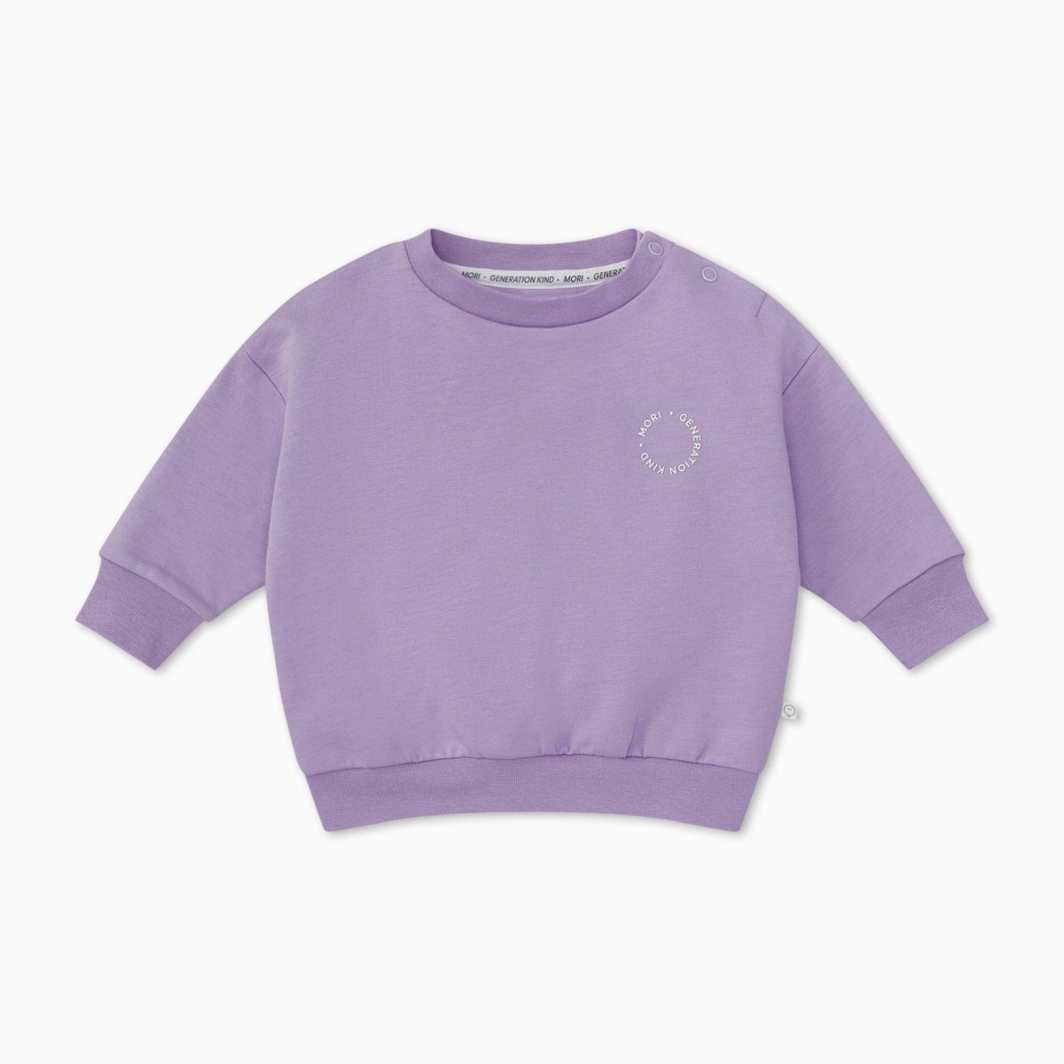 Generation Kind oversized sweatshirt - lilac - Borro - rent baby kids clothes