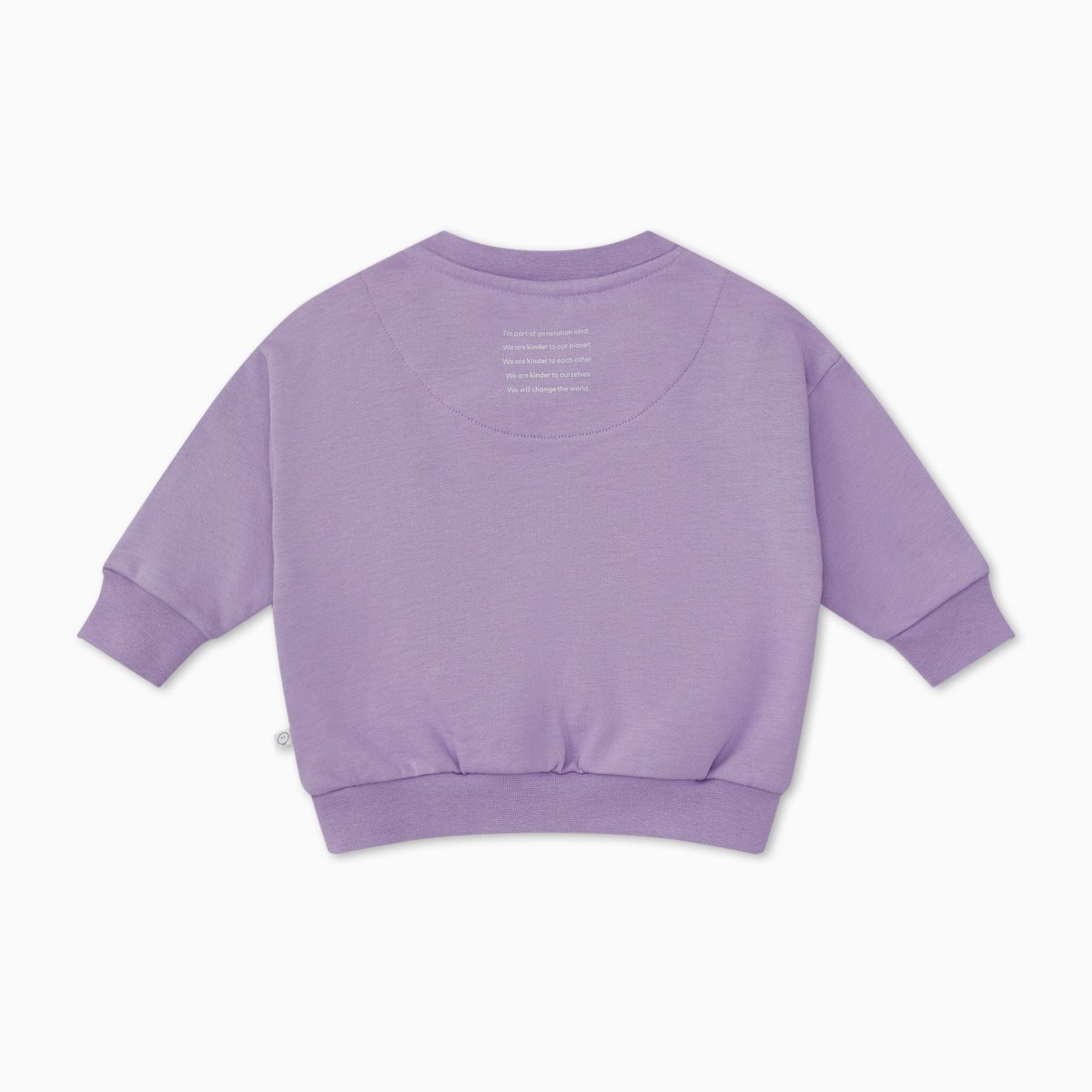 Generation Kind oversized sweatshirt - lilac - Borro - rent baby kids clothes