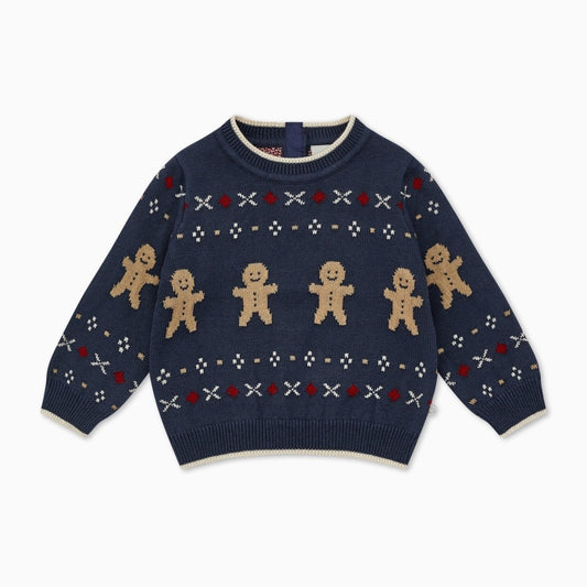 Gingerbread knitted jumper - Borro - rent baby kids clothes