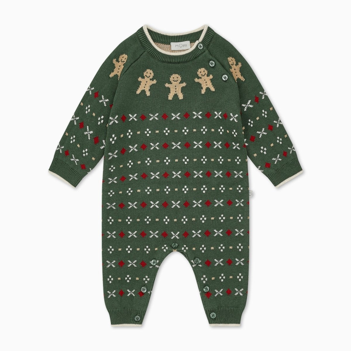 Gingerbread knitted romper - Borro - rent baby kids clothes