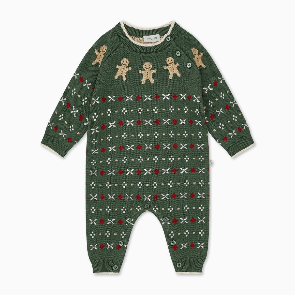 Gingerbread knitted romper - Borro - rent baby kids clothes