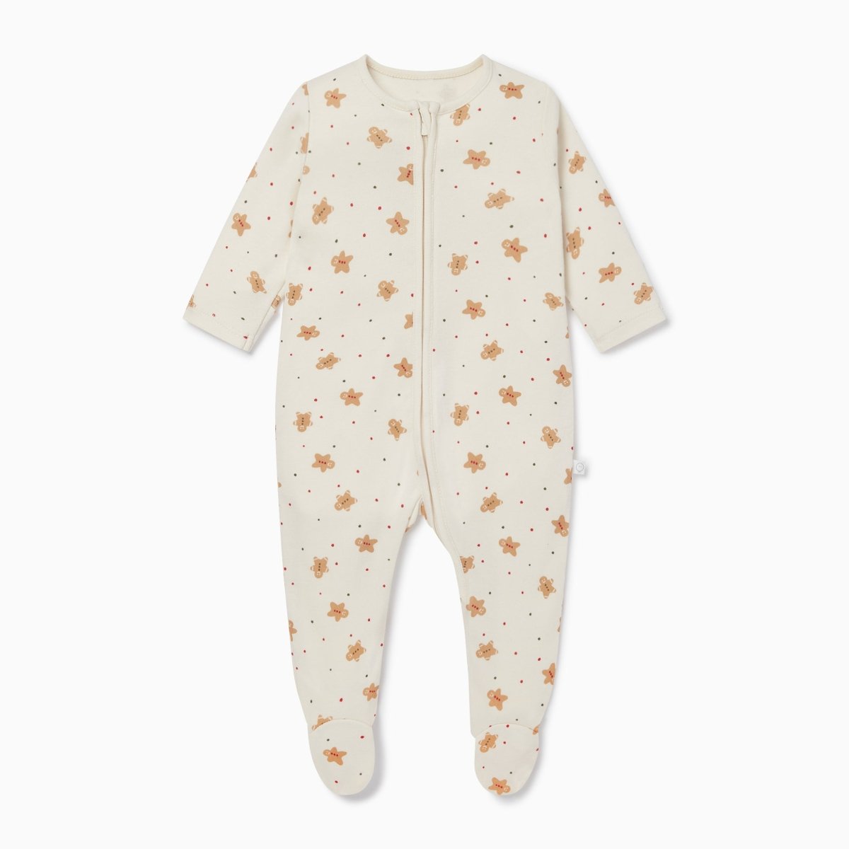 Gingerbread zip sleepsuit - Borro - rent baby kids clothes