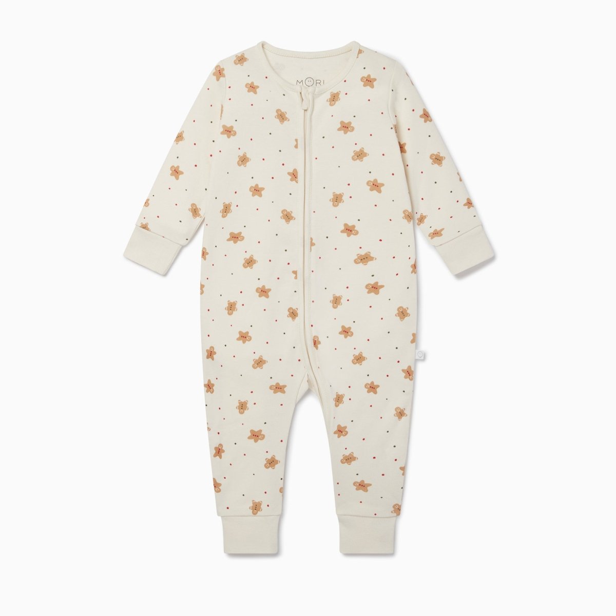 Gingerbread zip sleepsuit - Borro - rent baby kids clothes