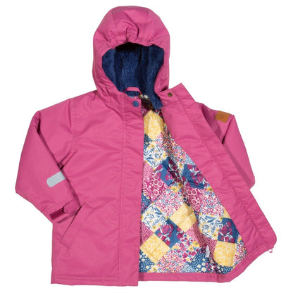 GO coat - rhubarb pink - Borro - rent baby kids clothes