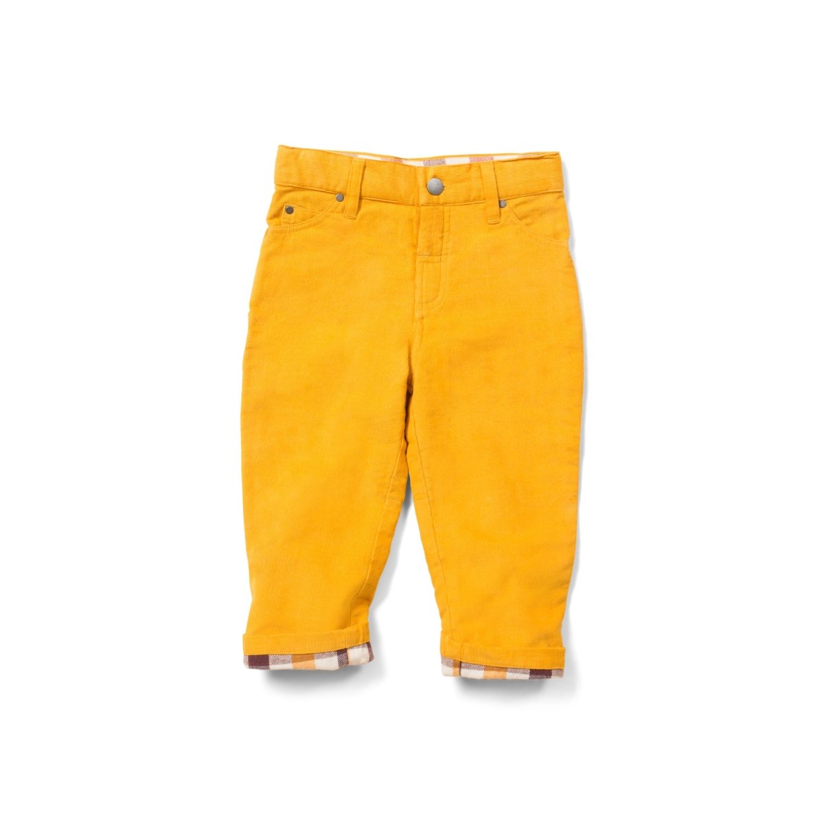 Gold corduroy adventure jeans - Borro - rent baby kids clothes