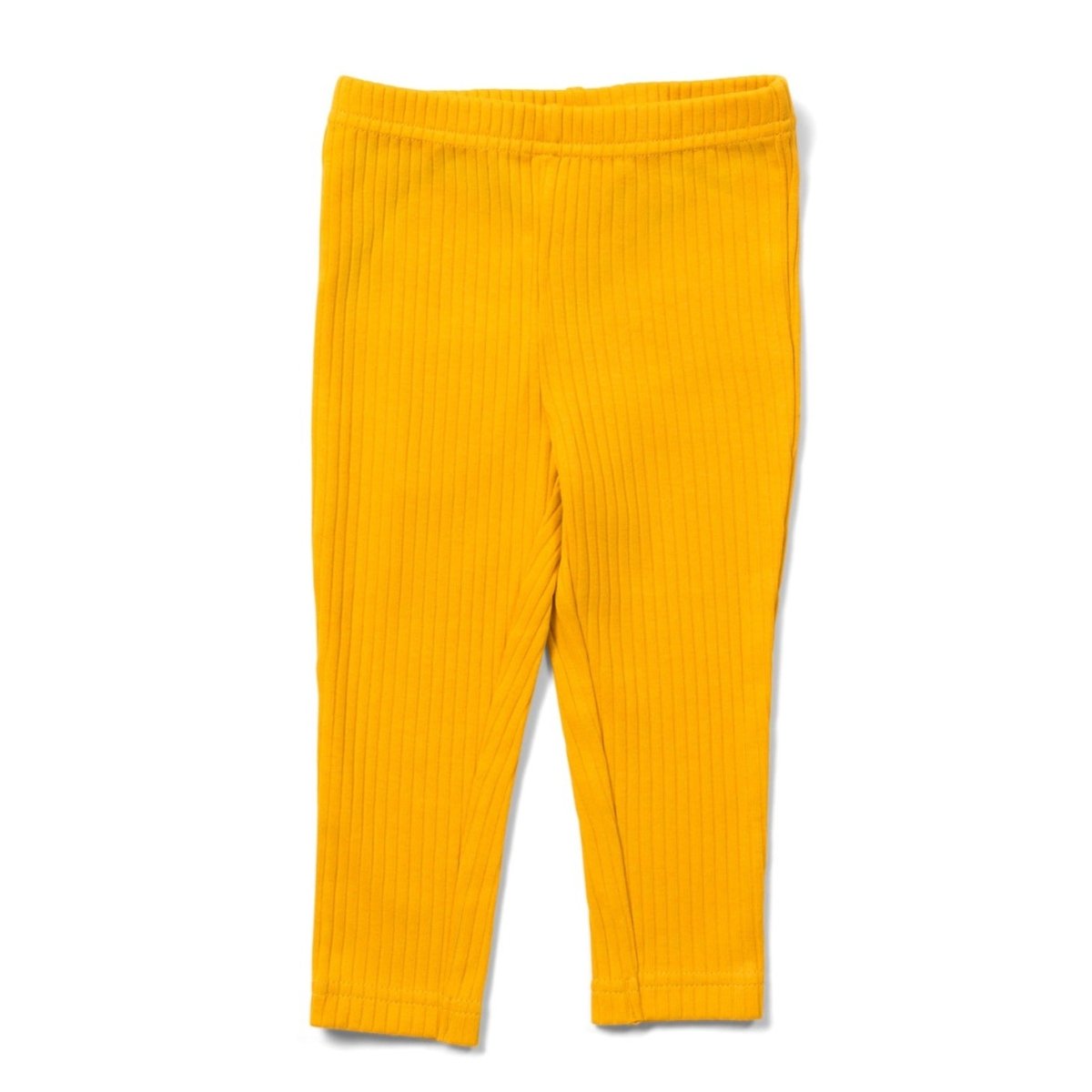 Gold ribbed leggings - Borro - rent baby kids clothes