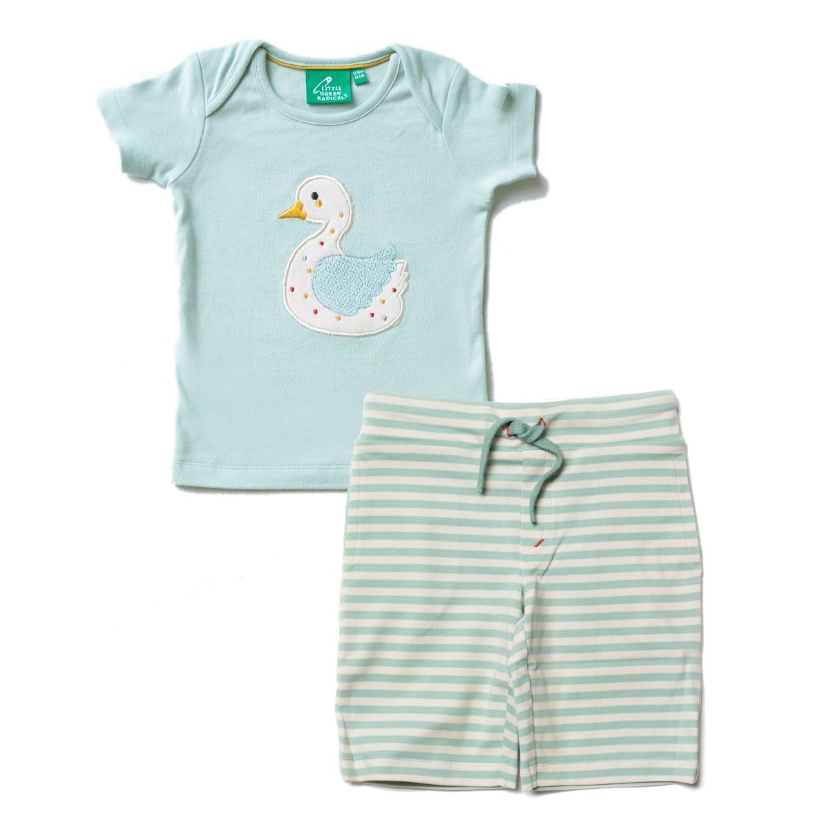 Golden duck applique set - Borro - rent baby kids clothes