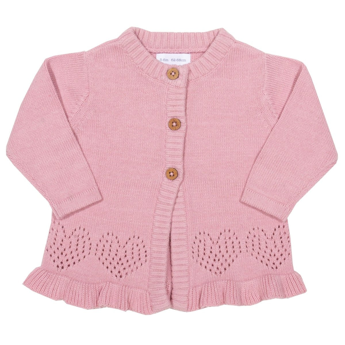 Heart cardi - Borro - rent baby kids clothes