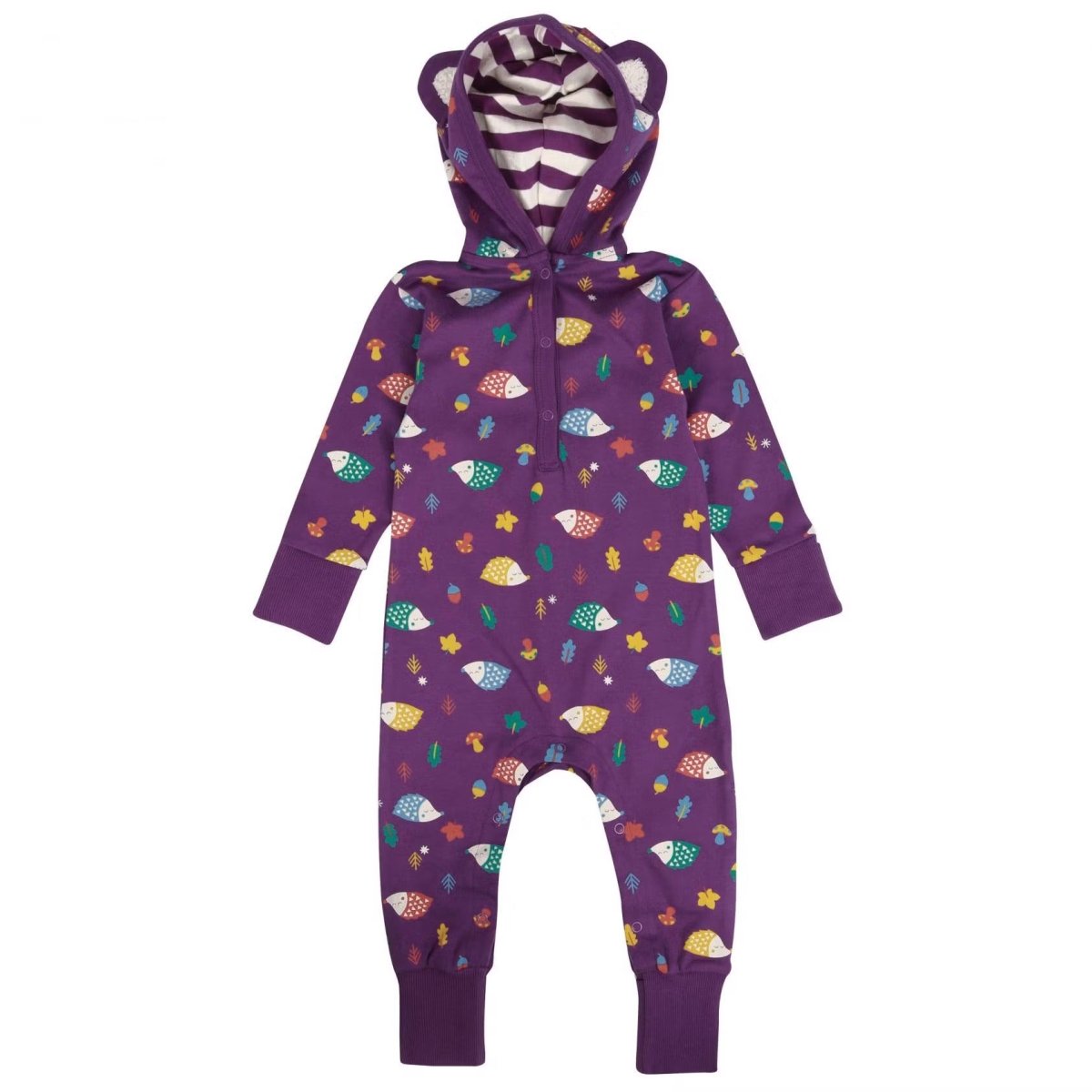 Hedgehog hooded playsuit - Borro - rent baby kids clothes