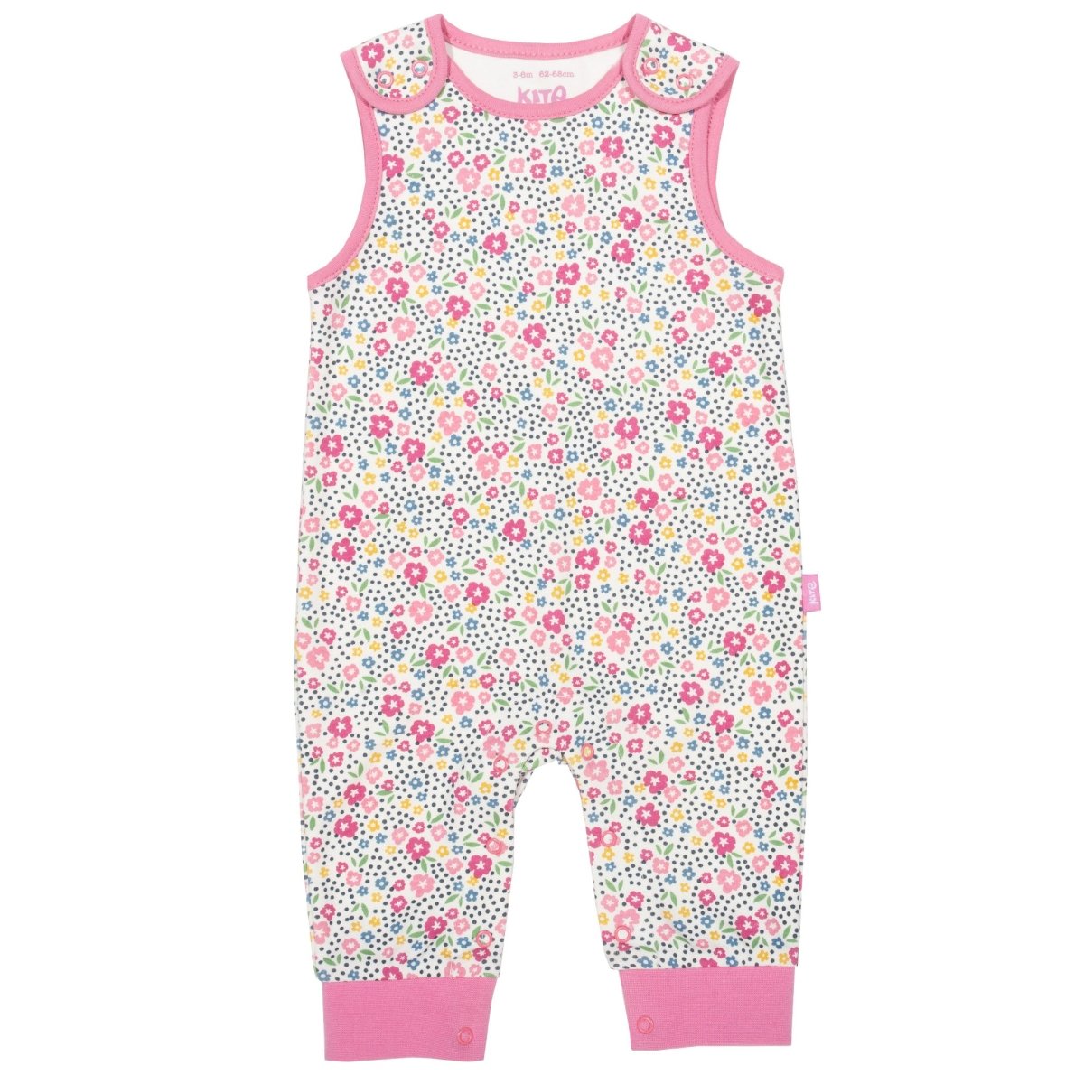 Home ditsy dungarees - Borro - rent baby kids clothes