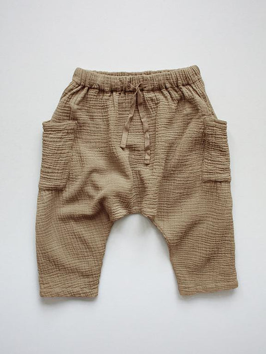 The muslin trouser - camel