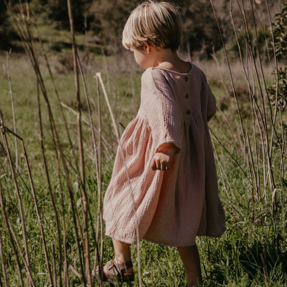 The muslin dress - antique rose