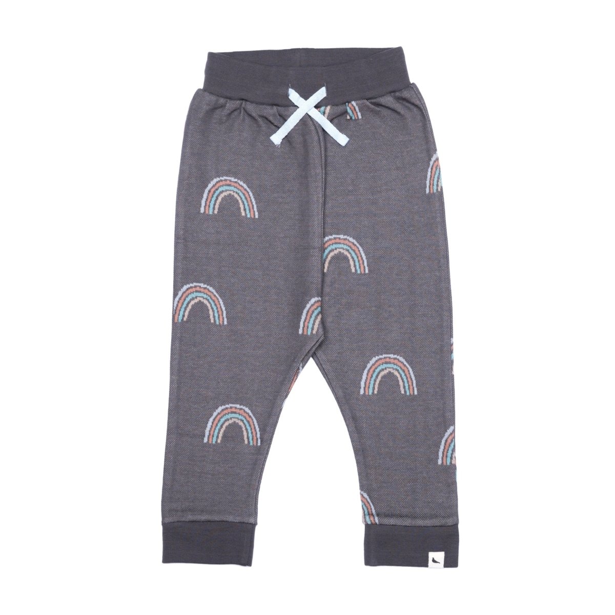 Jacquard rainbow harem joggers - Borro - rent baby kids clothes